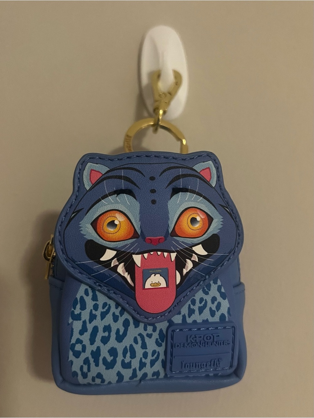 KCO Derpy Loungefly Blue Mini Backpack Keychain